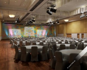 Veranstaltungsvisualisierung Hilton Fusion 2011